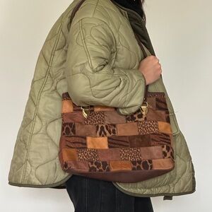 Vintage Animal Print Purse 👜 🐯